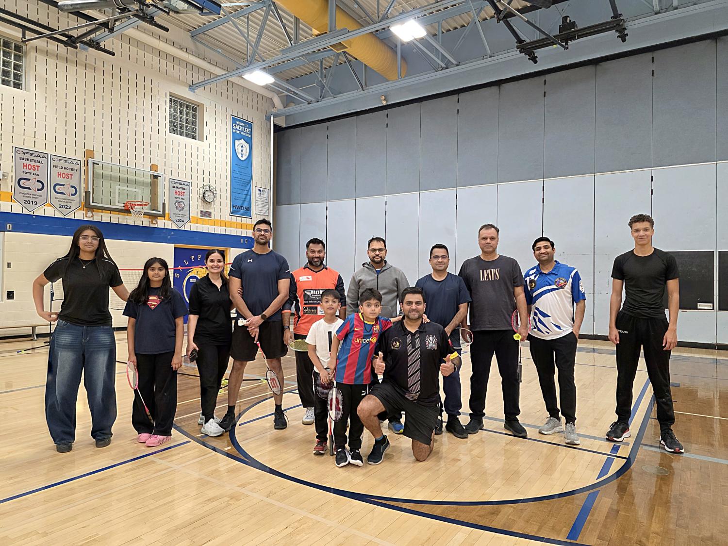 Badminton Players