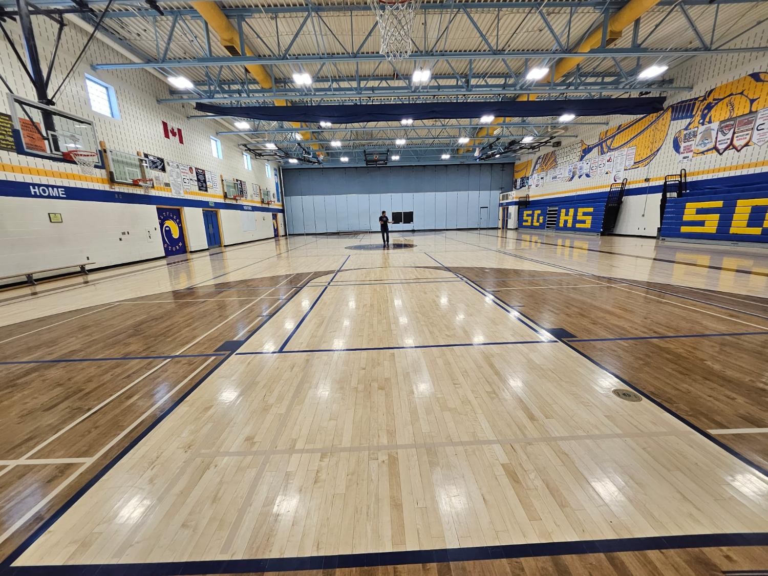 HCA school gymnasium arena