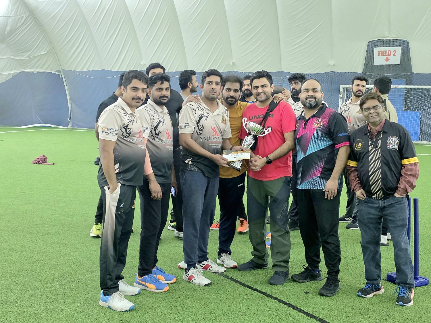 Indoor Trophy Presentation