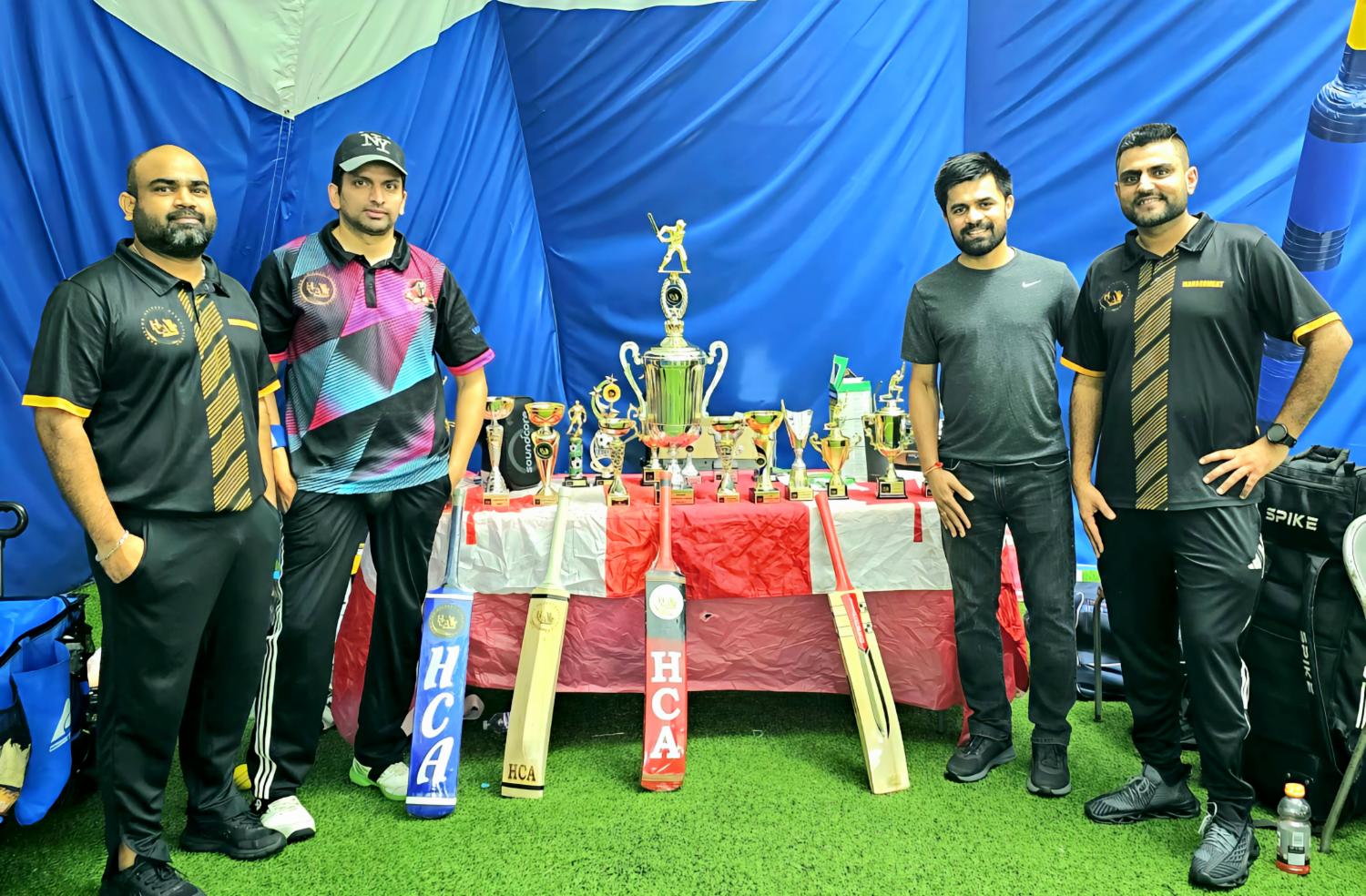 HCA Organizers with Trophies