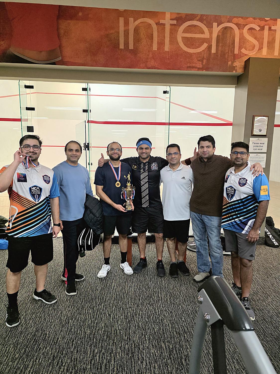 Squash League Winners