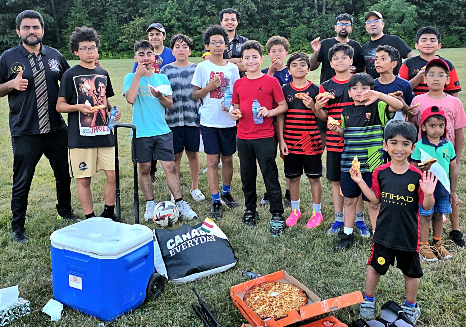 Youth Pizza After Match