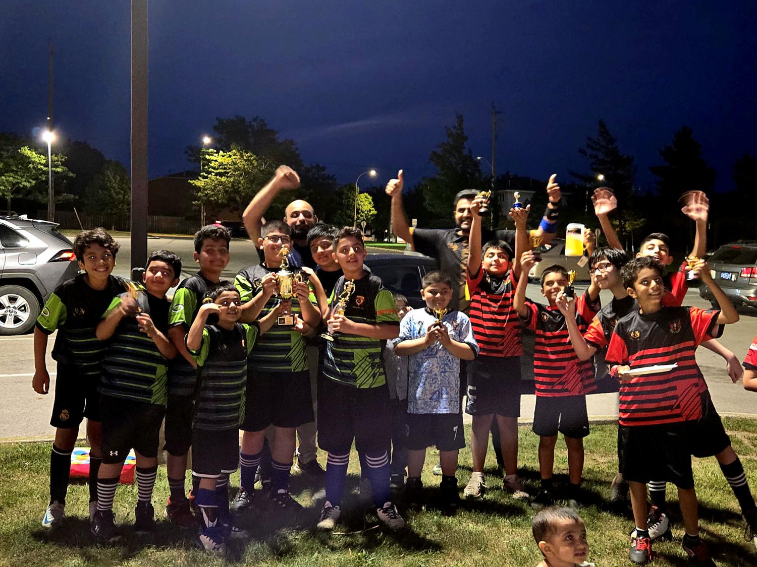 Youth Soccer Night Trophies
