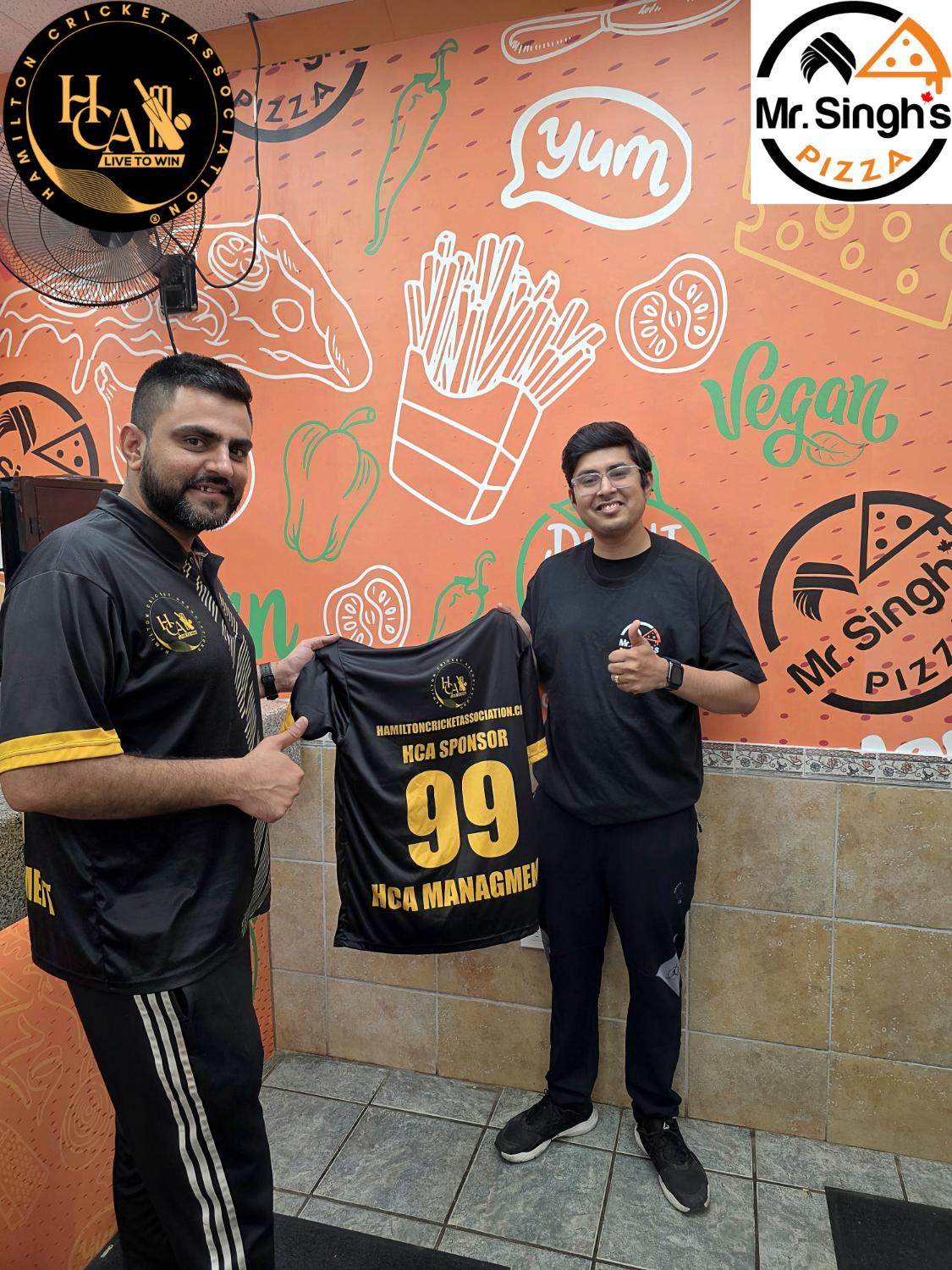 Mr Singh jersey sponsor