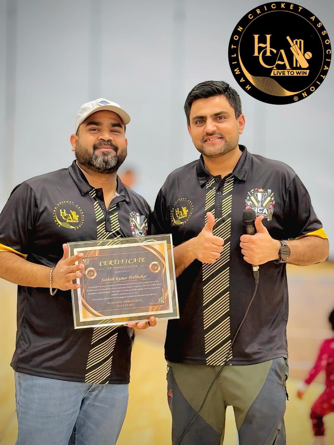 Sathish Prabhakar certificate